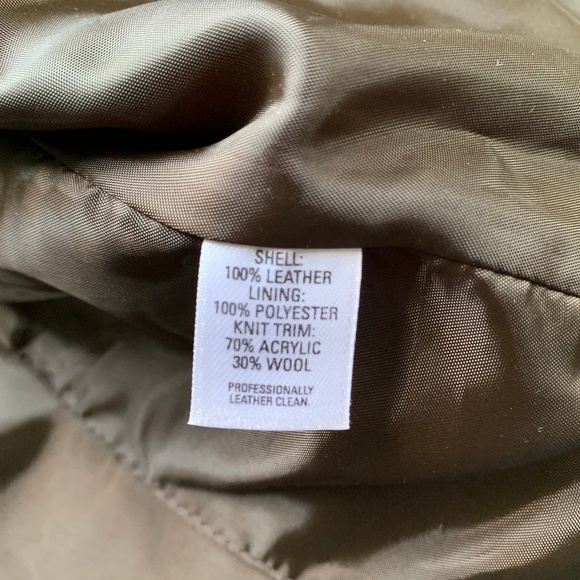 Brown Leather Jacket - Picture 6 of 7